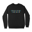Load image into Gallery viewer, GLACIAL FEELS BLACK SWEATSHIRT