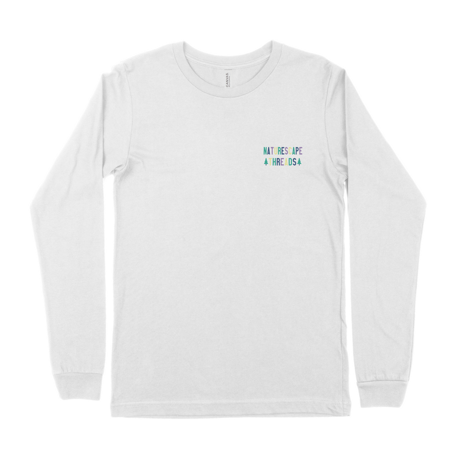 GLACIAL VIBES WHITE LONG SLEEVE