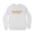 Load image into Gallery viewer, SERENGETI FEELS WHITE SWEATSHIRT