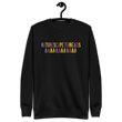 Load image into Gallery viewer, BEACH FEELS BLACK SWEATSHIRT