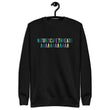 Load image into Gallery viewer, GLACIAL FEELS BLACK SWEATSHIRT