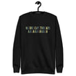 Load image into Gallery viewer, MARSHLANDS FEELS BLACK SWEATSHIRT