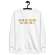 Load image into Gallery viewer, BEACH FEELS WHITE SWEATSHIRT