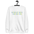 Load image into Gallery viewer, MAGICAL FOREST WHITE SWEATSHIRT