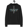 Load image into Gallery viewer, GLACIAL FEELS BLACK HOODIE