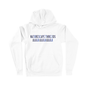 FOREST FEELS WHITE HOODIE