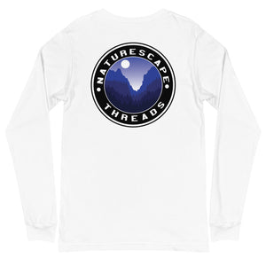 NATURESCAPE FOREST THREADS LONG SLEEVE WHITE