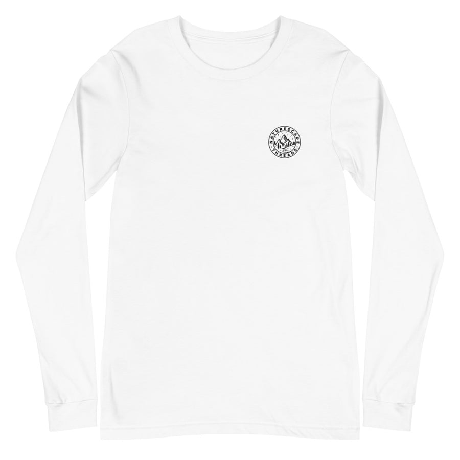 NATURESCAPE FOREST THREADS LONG SLEEVE WHITE