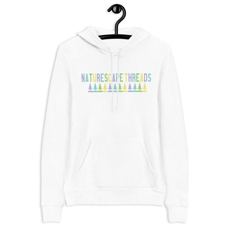 MAGICAL FOREST FEELS WHITE HOODIE